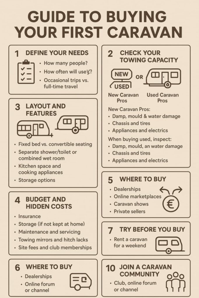Guide to buying your first caravan