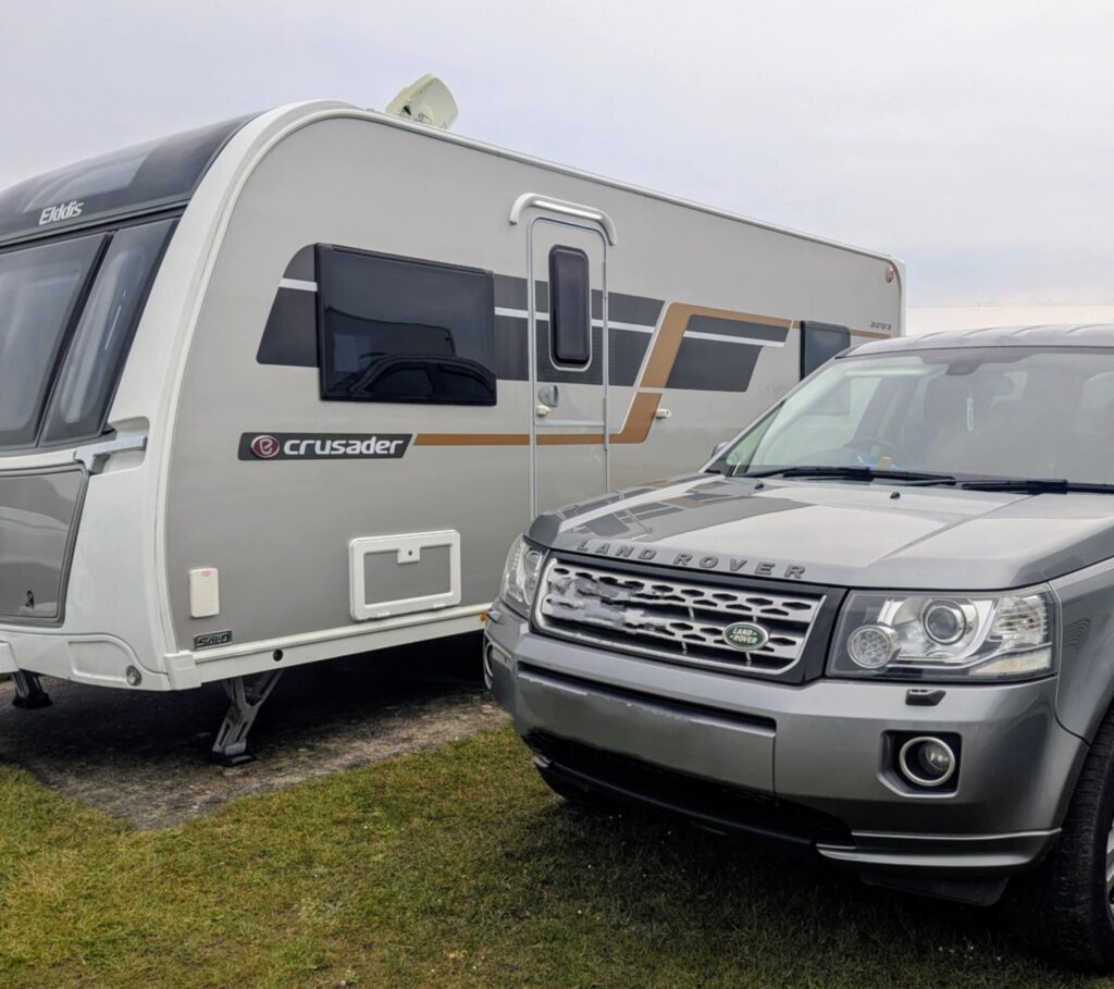 LandRover Freelander and Elddis Crusader Aurora 4 berth caravan