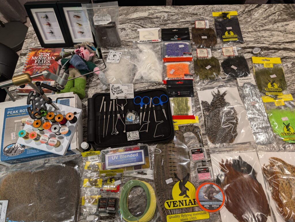 Fly Tying Equipment bought from the Irish Fly fair 2025